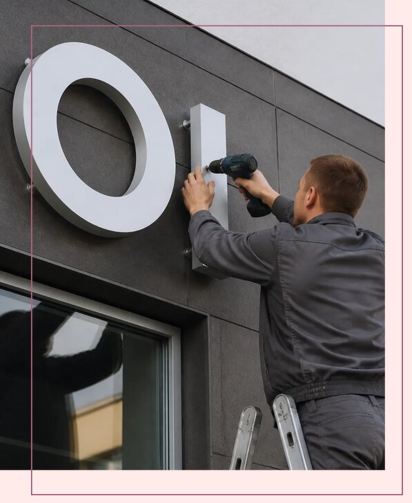 Плоские буквы из ПВХ в Ирбите по цене от 4947 р. | Аванза-Рбт