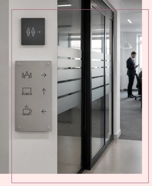 Офисная навигация изготовление и монтаж в Ирбите от 13741 р. | Аванза-Рбт